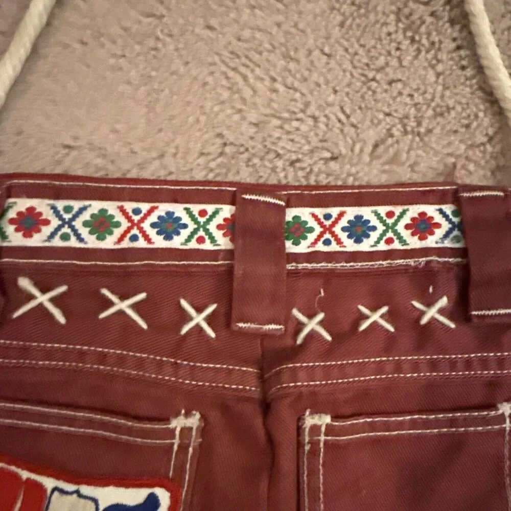 Vintage Farah Denim Jeans Purse
